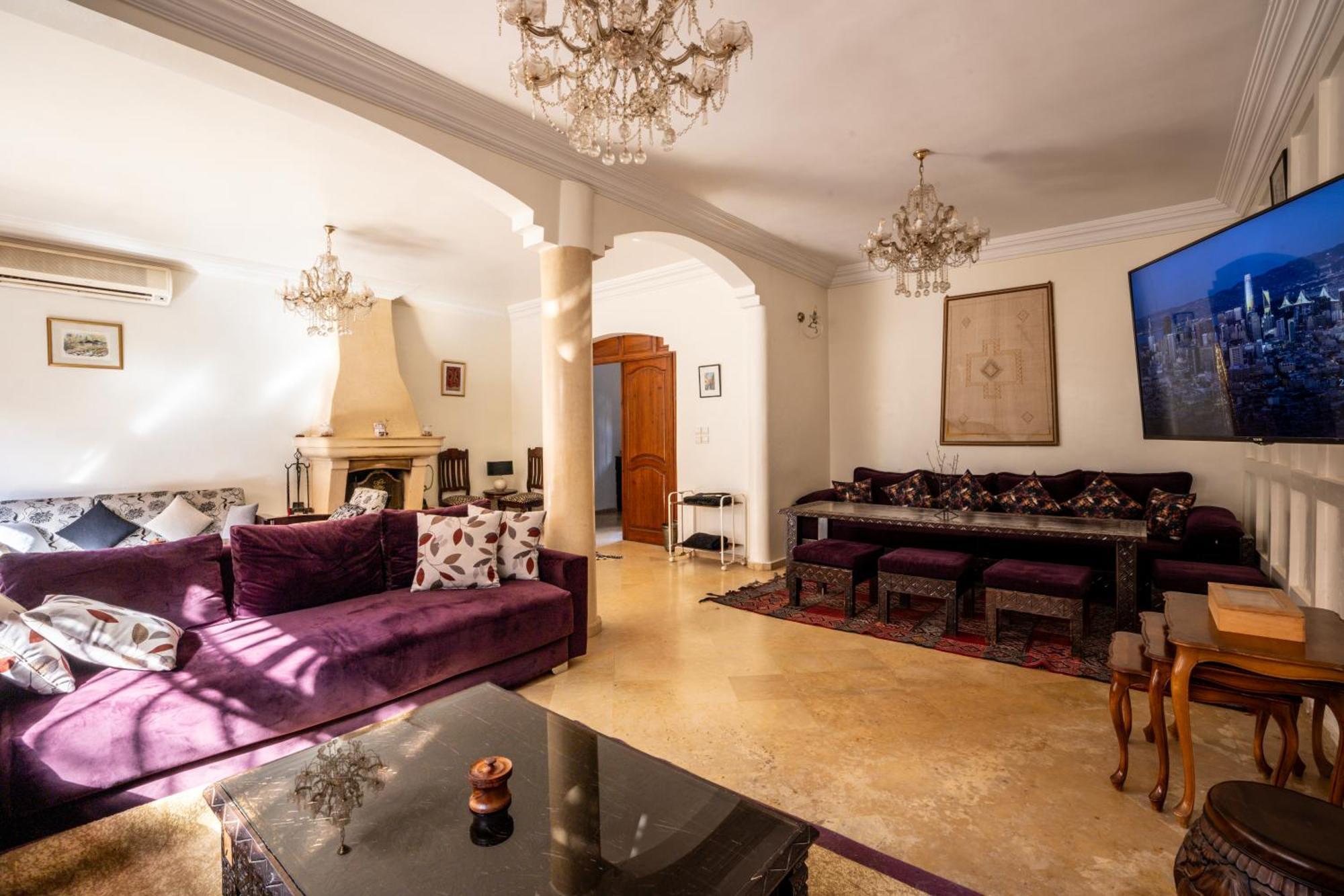 Villa Exclusive Sabah 10 Minutes Du Centre Avec Piscine Privee Marrákes Kültér fotó